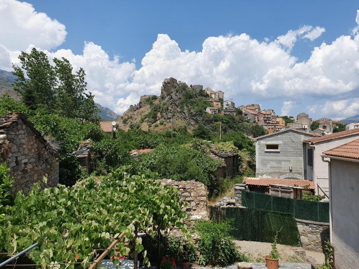 Maison Kyprea: Charmant Appartement /Duplex , Spacieux, Tout Confort Avec Terrasse Exterieure Privee, Parking Privatif , Vue Pittoresque Sur La Citadelle De Corte Et Les Montagnes. מראה חיצוני תמונה